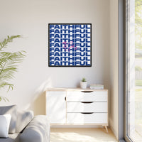 My God Is Faithful – Framed Canvas Wall Art (Multi-Colour)