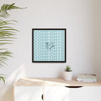 My God Comforts – Framed Canvas Wall Art (Multi-Colour)